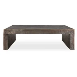 Obra Outdoor Coffee Table In Bronze