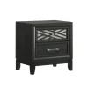 Obsidian Nightstand In Black