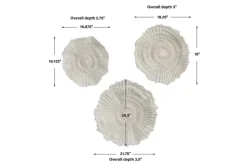 Ocean Gem Wall Art, Set Of 3