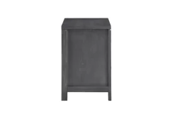 Odessa Nightstand In Charcoal Gray