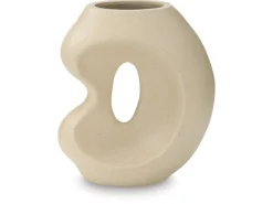 Odion Small Vase In Beige