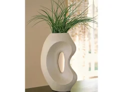 Odion Small Vase In Beige