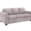 Oliver Queen Sleeper Sofa W/ Mattress In Mistral Rabbit