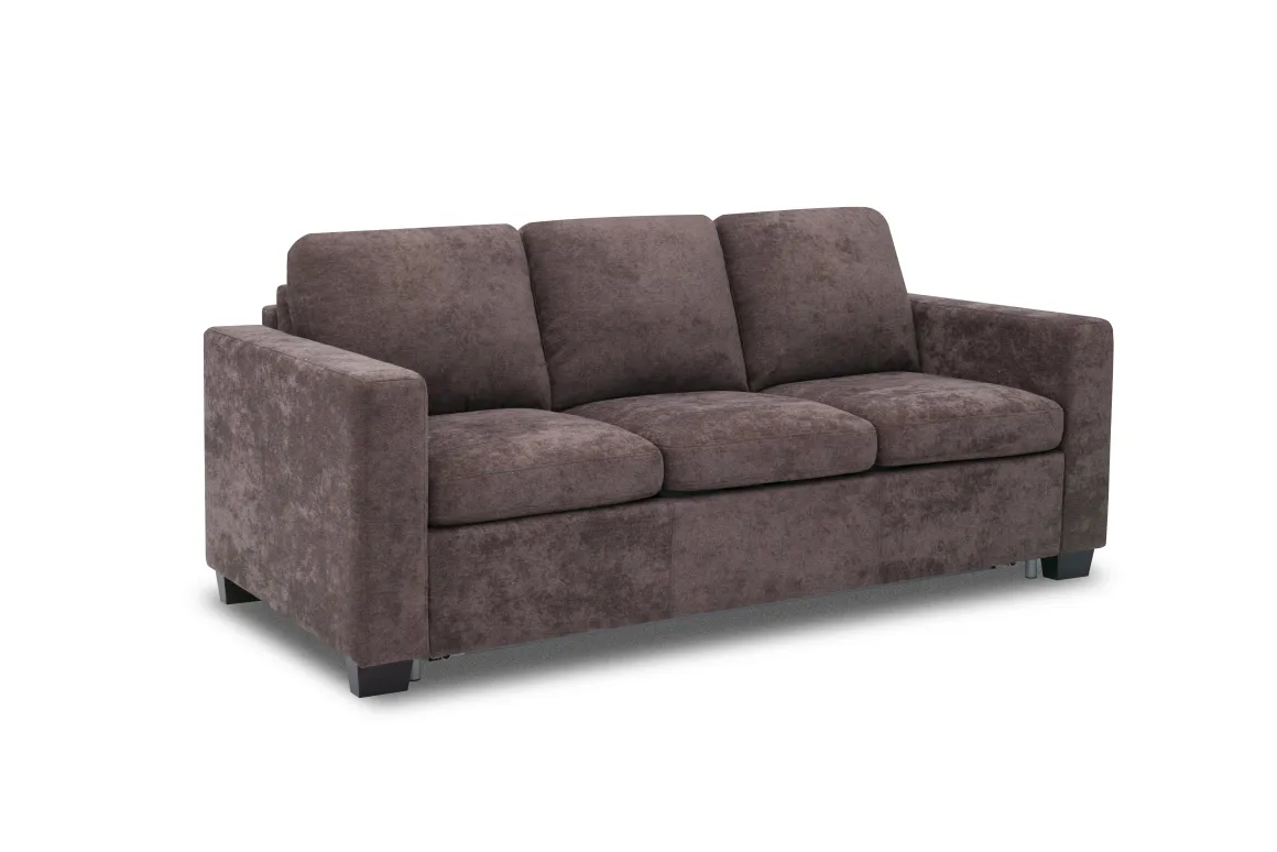 Oliver Queen Sleeper Sofa W/ Mattress In Mistral Rabbit