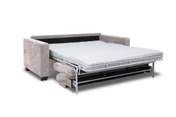 Oliver Queen Sleeper Sofa W/ Mattress In Mistral Rabbit