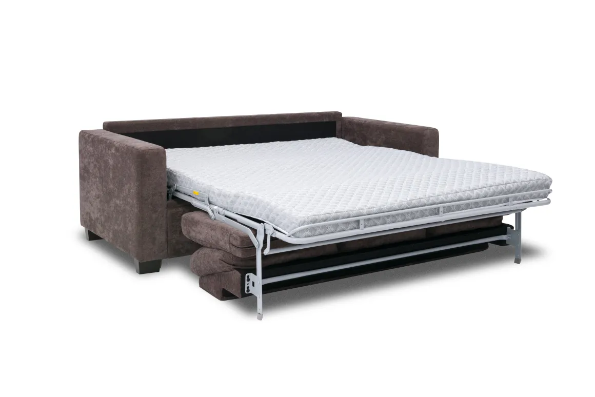 Oliver Queen Sleeper Sofa W/ Mattress In Mistral Rabbit