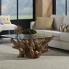 One Coffee Table In Warm Teak