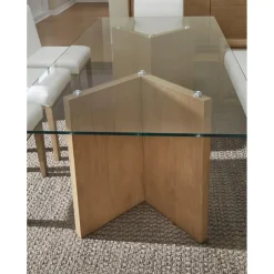 One Dining Table In Bisque