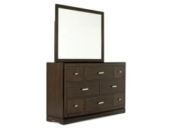 Ontario Mirror In Brown