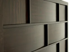 Ontario Panel Bed W/ Storage In Gray, Eastern King