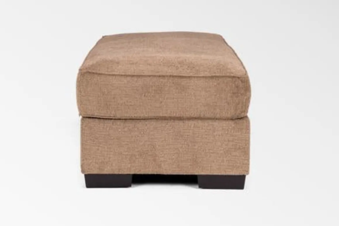 Oracle Ottoman In Envy Bark