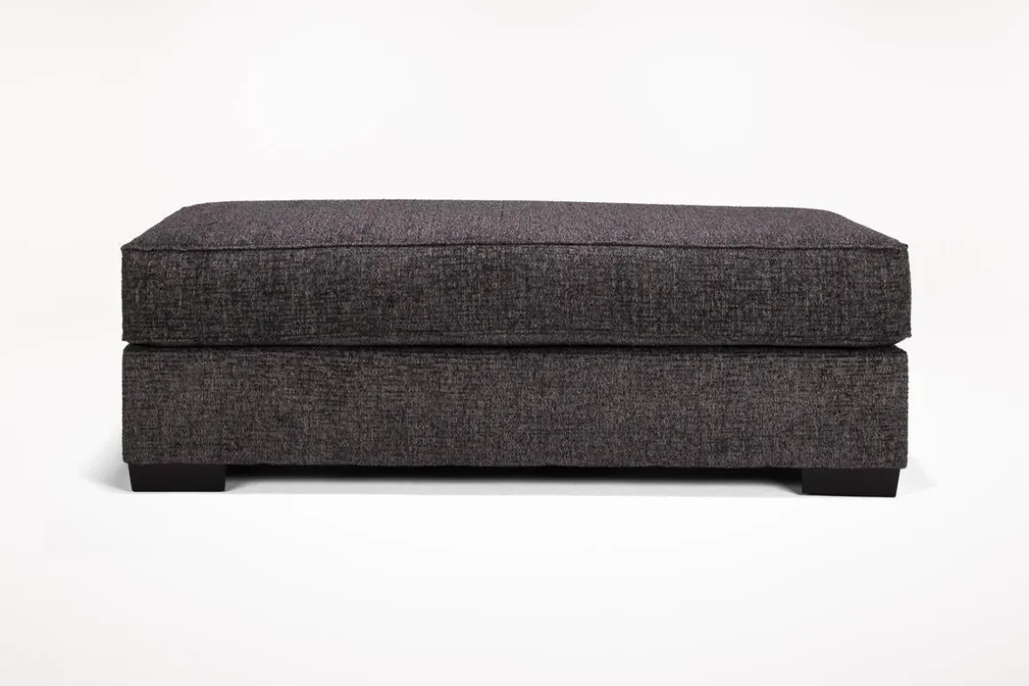 Oracle Ottoman In Envy Bark