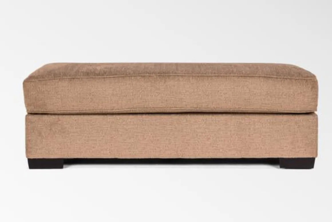 Oracle Ottoman In Envy Bark