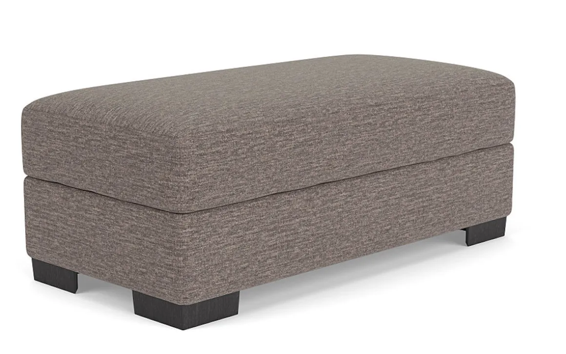 Oracle Ottoman In Envy Bark