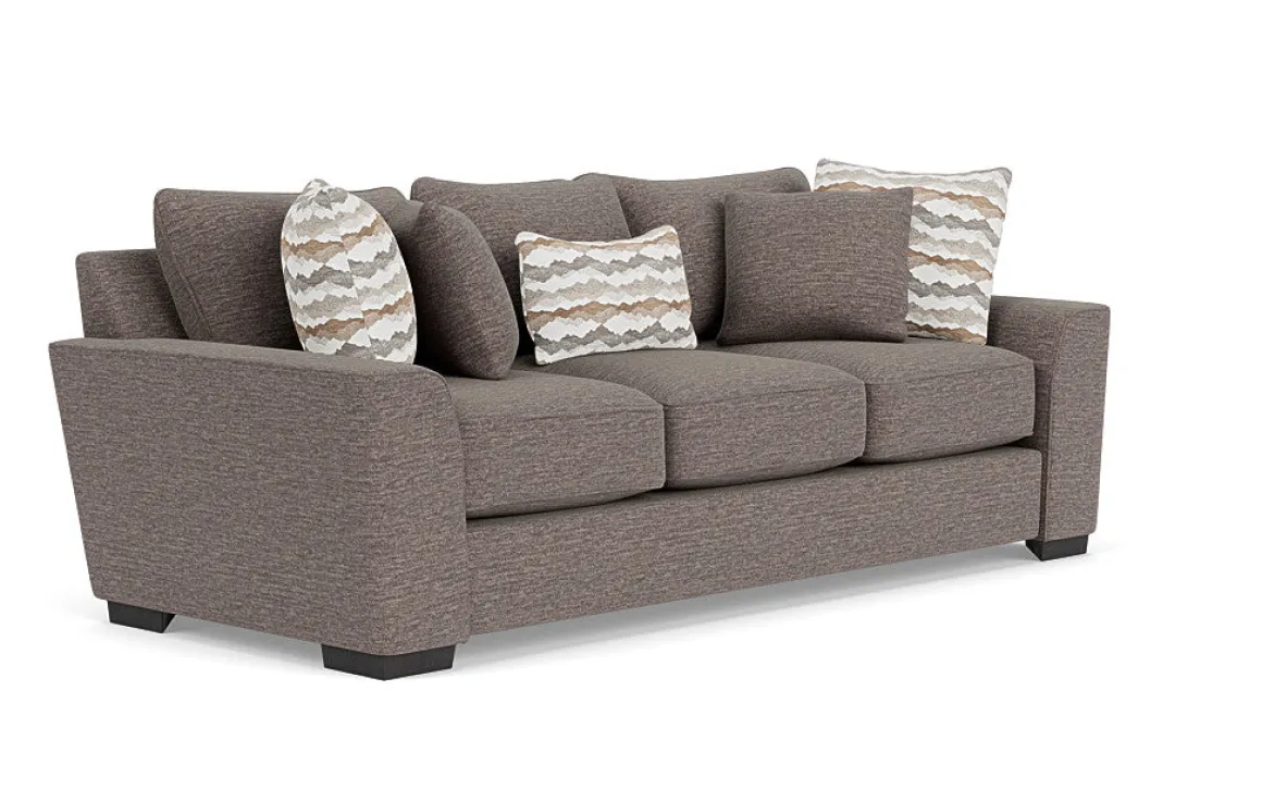 Oracle Queen Sleeper Sofa W/ Mattress In Envy Ebony, Down