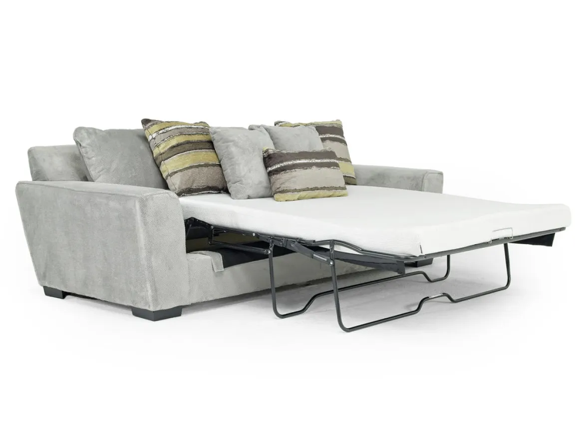 Oracle Queen Sleeper Sofa W/ Mattress In Envy Ebony, Down