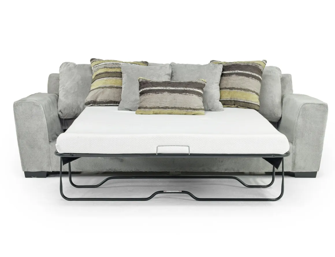 Oracle Queen Sleeper Sofa W/ Mattress In Envy Ebony, Down