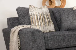 Oracle Sofa & Loveseat In Envy Ebony, Down