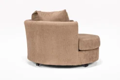 Oracle Swivel Chair In Envy Bark