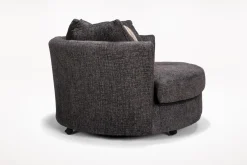 Oracle Swivel Chair In Envy Bark