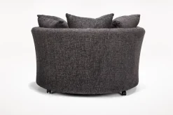 Oracle Swivel Chair In Envy Bark