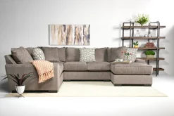 Oracle Tux Loveseat Chaise Sectional, Left Facing, Down - Custom Order