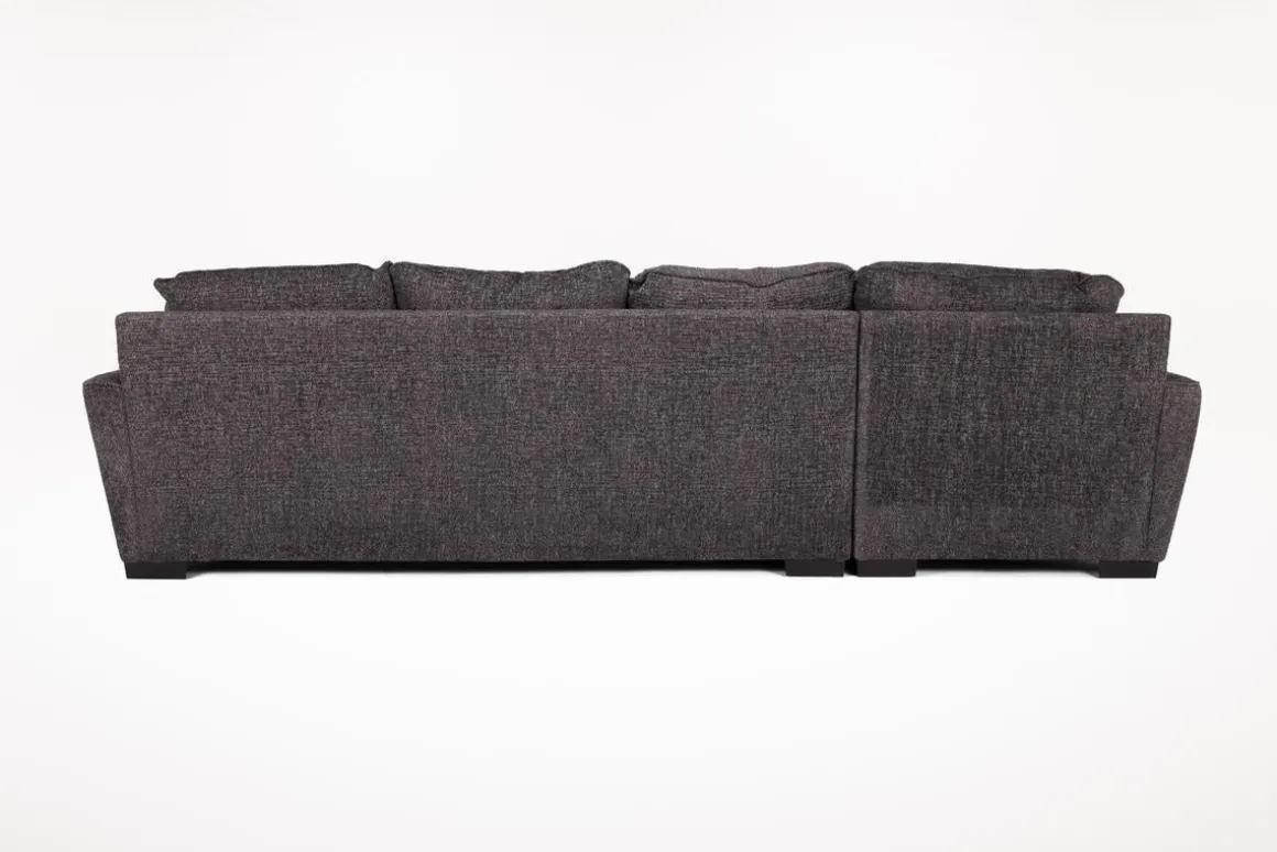 Oracle Xl Sofa Chaise In Envy Ebony, Left Facing, Down
