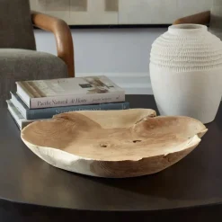 Organic Embrace Bowl In Brown