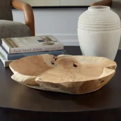 Organic Embrace Bowl In Brown