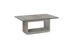 Oxford Dining Table & 4 Chairs & Bench In Basalt Gray