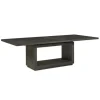 Oxford Dining Table In Basalt Gray