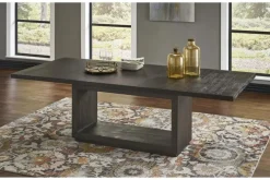 Oxford Dining Table In Basalt Gray