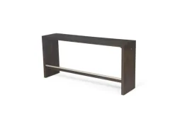 Oxford Sofa Bar Table In Basalt Gray
