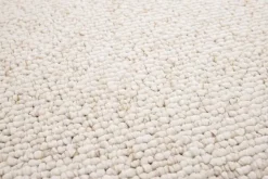 Pablo Linea Rug In Ivory & Sand, 5’ X 7’