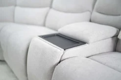 Palencia 7 Piece 3 Power Sectional In Trento Charcoal