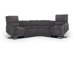 Palencia 6 Piece 3 Power Sectional In Trento Dove