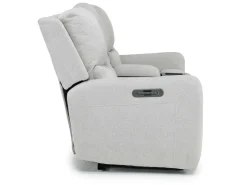 Palencia 3 Power Console Loveseat In Trento Charcoal