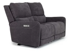 Palencia 3 Power Loveseat In Trento Charcoal