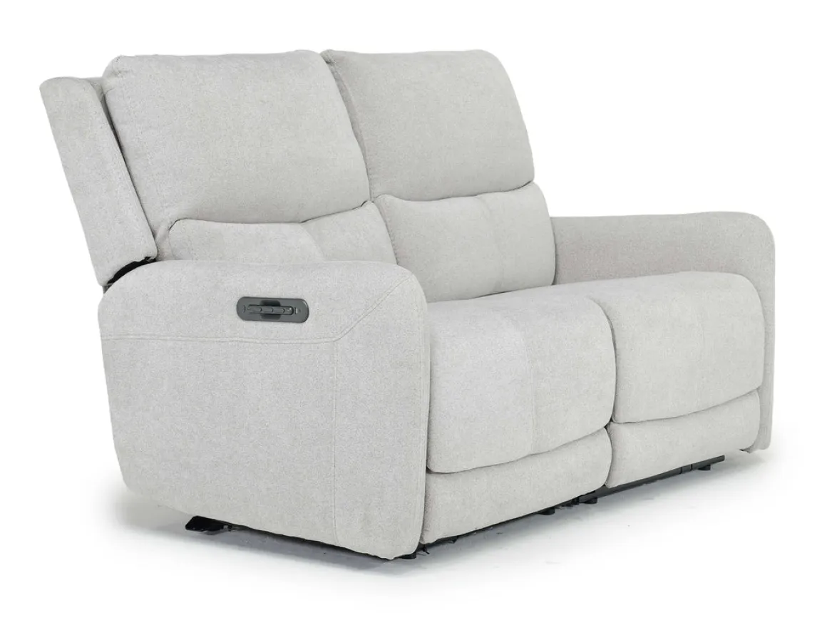 Palencia 3 Power Loveseat In Trento Charcoal