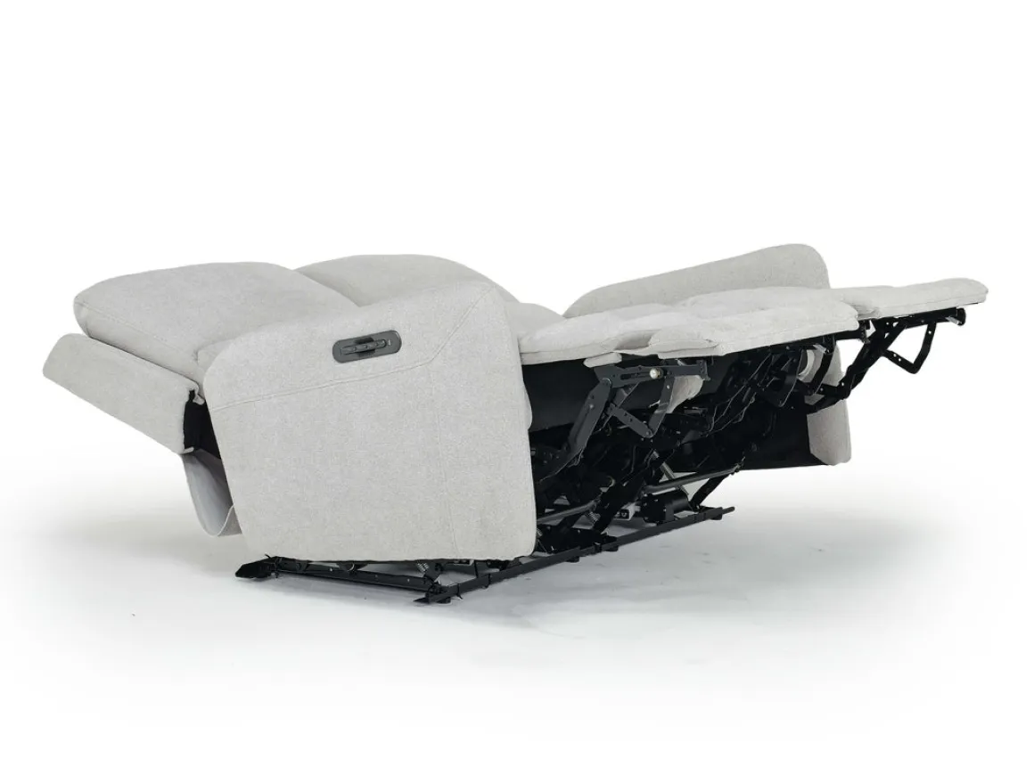 Palencia 3 Power Sofa & Loveseat In Trento Charcoal