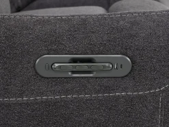 Palencia 3 Power Sofa & Loveseat In Trento Charcoal