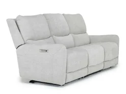 Palencia 3 Power Sofa In Trento Charcoal