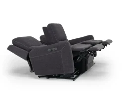 Palencia 3 Power Sofa In Trento Charcoal