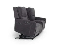 Palencia 3 Power Sofa In Trento Charcoal