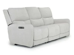 Palencia 3 Power Sofa In Trento Charcoal