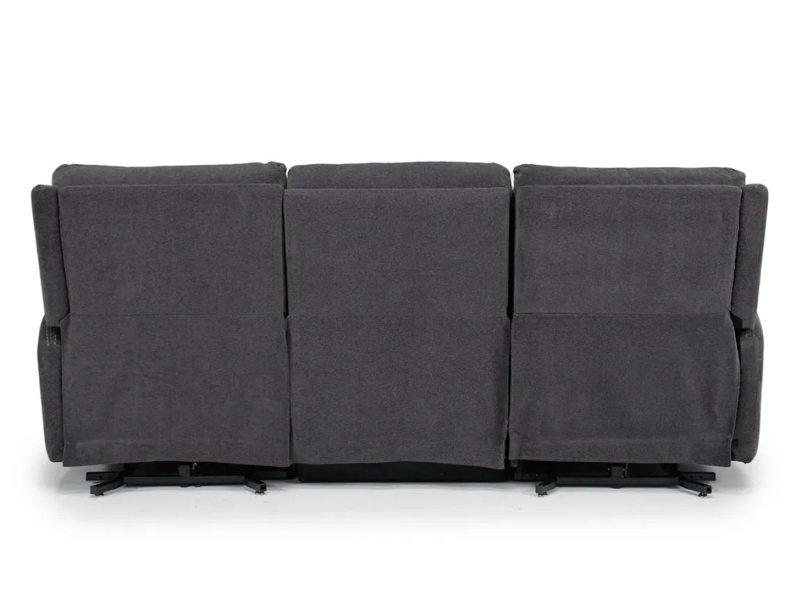 Palencia 3 Power Sofa In Trento Charcoal