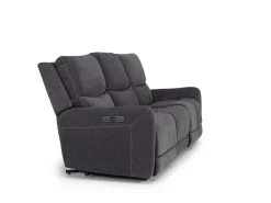 Palencia 3 Power Sofa In Trento Charcoal