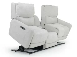 Palencia 3 Power Sofa In Trento Charcoal