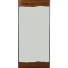 Panchali Accent Mirror In Brown/Black