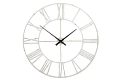 Paquita Wall Clock In Antique White